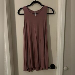 Sleeveless Mauve Dress